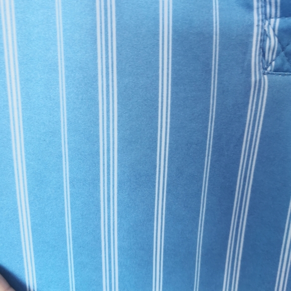 Soft Pinstripe Blue Blouse - Picture 3 of 4